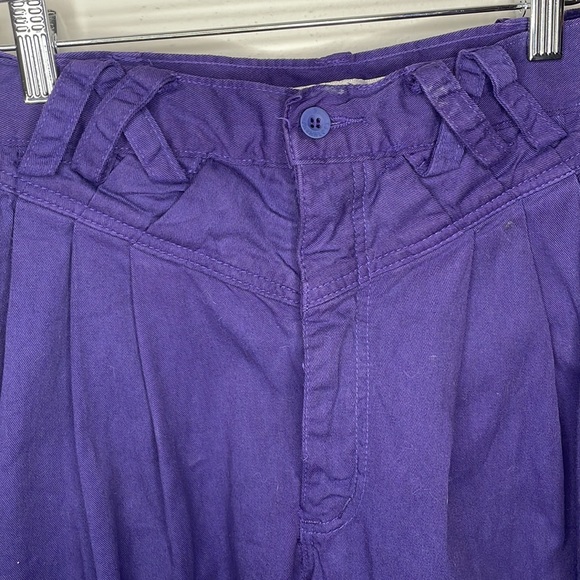 Z. Cavaricci Pants & Jumpsuits Vintage Late 8s Z Cavaricci Twill Pants Pleated Front Reverse